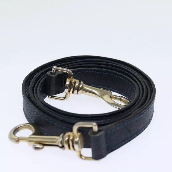 GUCCI GG Canvas Sherry Line Hand Bag PVC 2way Navy Red - Picture 7 of 16